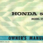 Honda ST50 owners manual